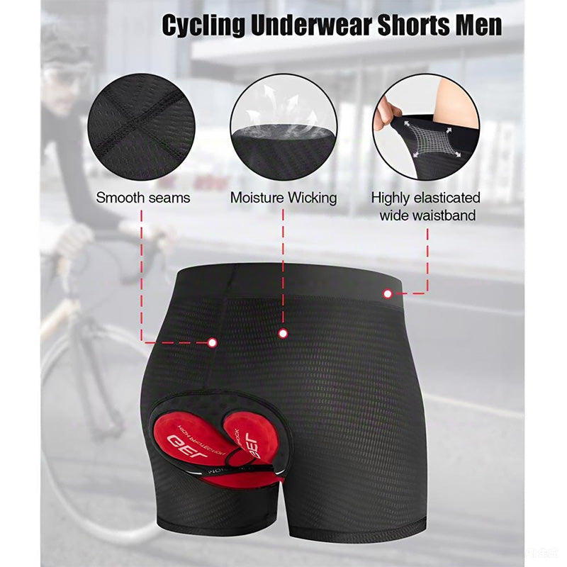 Men's Padded Bike Shorts OEM Manufacturer | Breathable Cycling Underwear