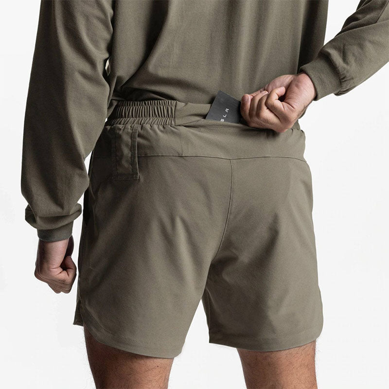 Quick-Dry Men’s Trail Running Shorts with Rear Waist Pocket