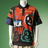 Hidden Collar Polo Shirt Streetwear Hot Selling Cool Trendy Brand Custom Logo