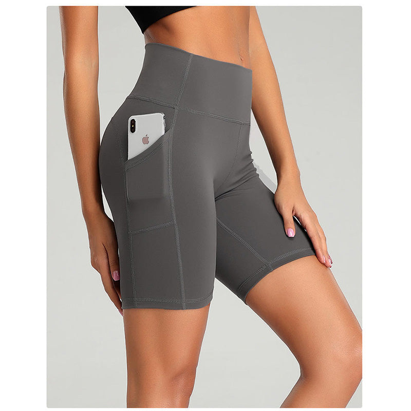 Sexy Bike Shorts OEM Manufacturer | High Waisted Women's Pocket Shorts