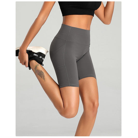 Sexy Bike Shorts OEM Manufacturer | High Waisted Women's Pocket Shorts
