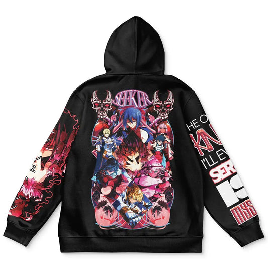 Custom Sweatshirt Hoodie With Japanese Anime Logo Silk Screen Printing Heat Transfer Streetwear High Traffic Style