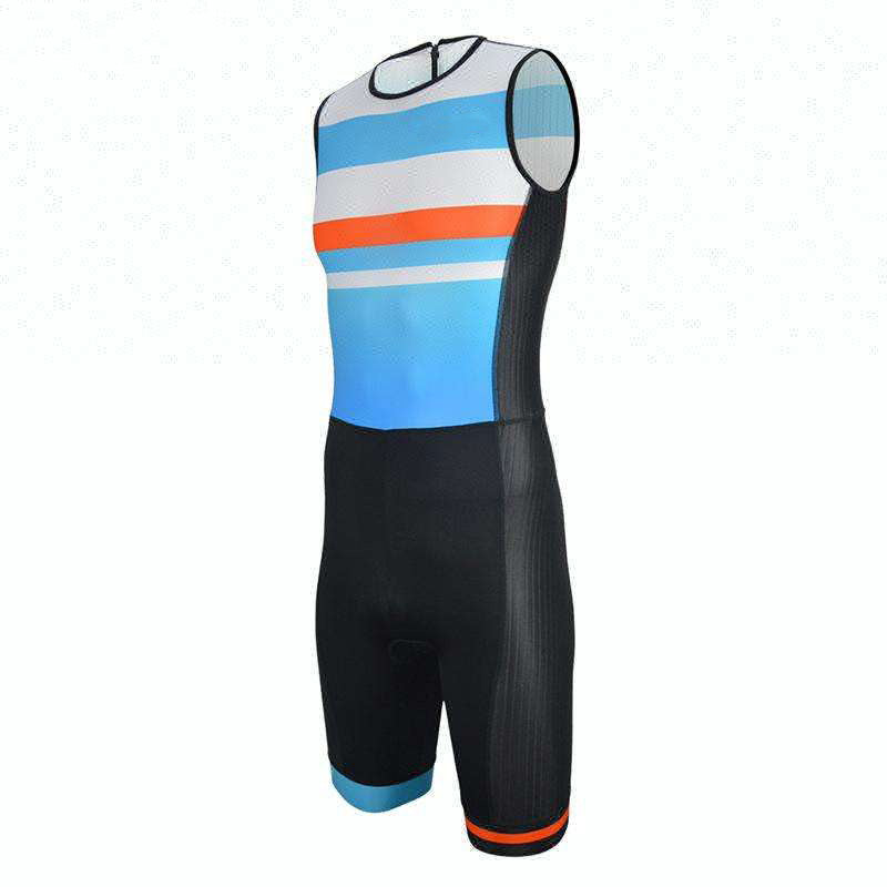 Men's Triathlon Swimming Suit OEM | Custom Sleeveless Tri Suit