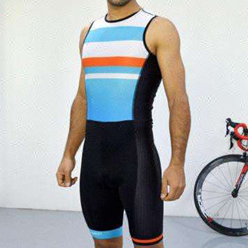 Men's Triathlon Swimming Suit OEM | Custom Sleeveless Tri Suit