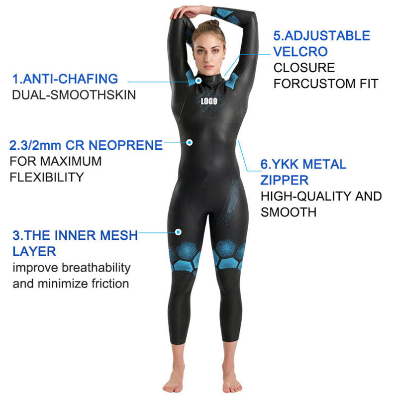 Triathlon Wet Suits OEM Manufacturer | Custom Neoprene Race Wetsuit
