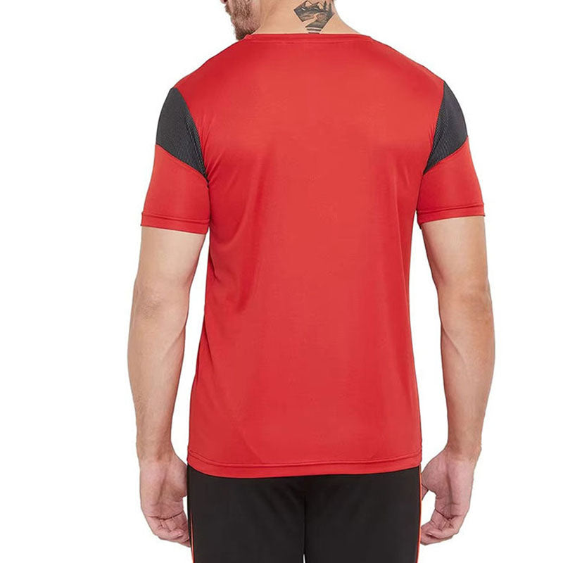 Wholesale Colour Run T Shirts with Contrast Shoulder Panels
