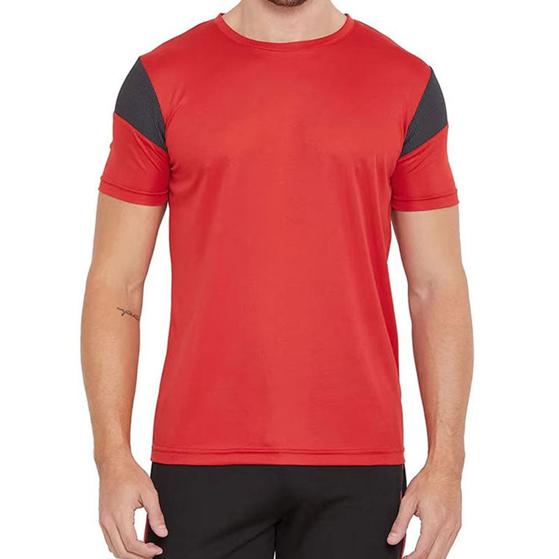 Wholesale Colour Run T Shirts with Contrast Shoulder Panels
