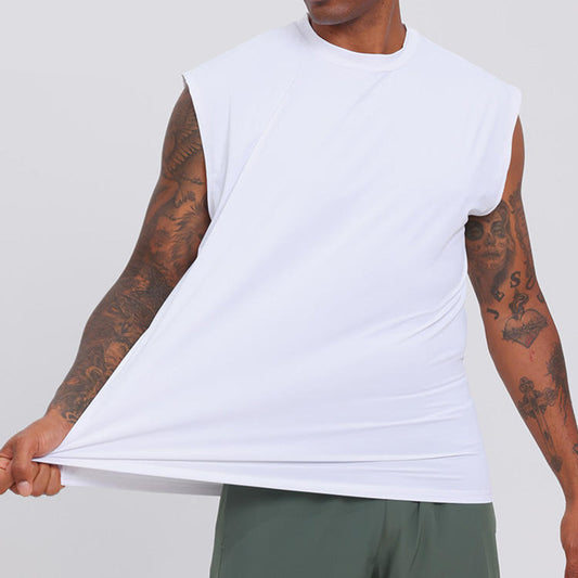 Quick-Dry Breathable Men’s Running Tank Top | Wholesale Supply & Heat-Transfer Logo