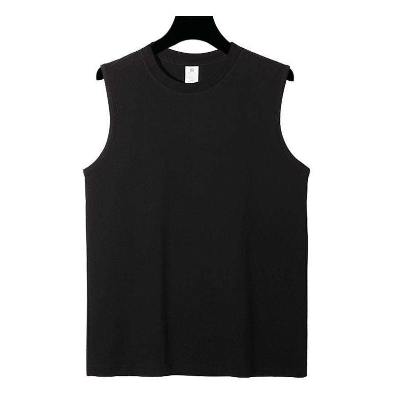 Wholesale Men’s Running Tanks – 230gsm Cotton Muscle Tank OEM