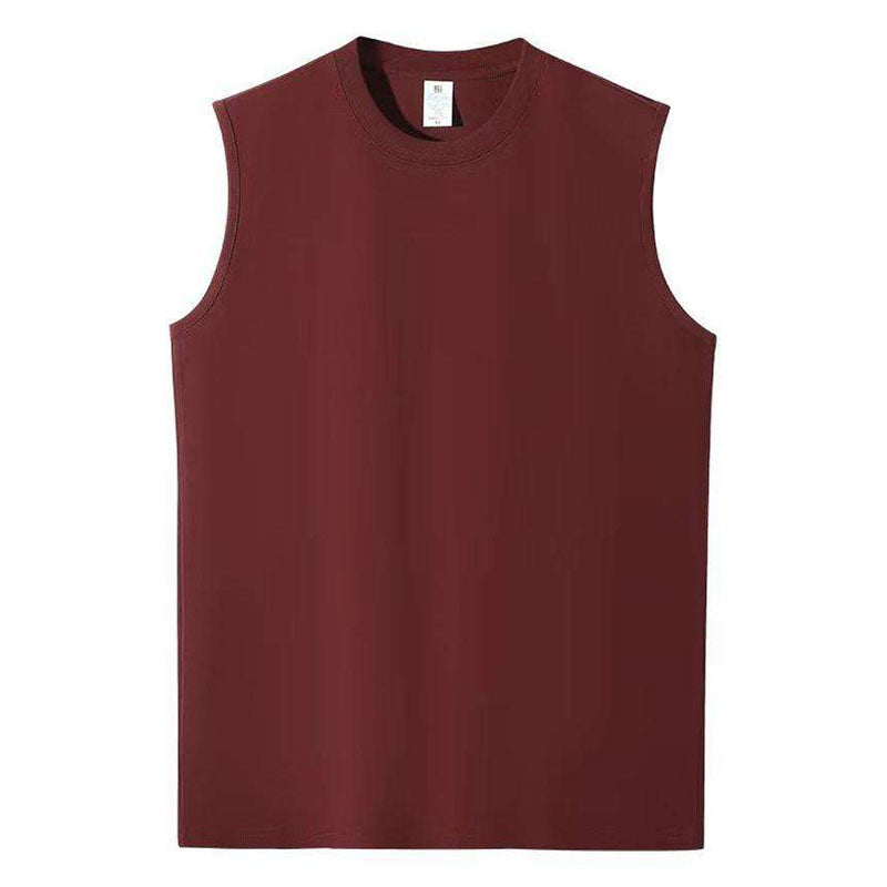Wholesale Men’s Running Tanks – 230gsm Cotton Muscle Tank OEM